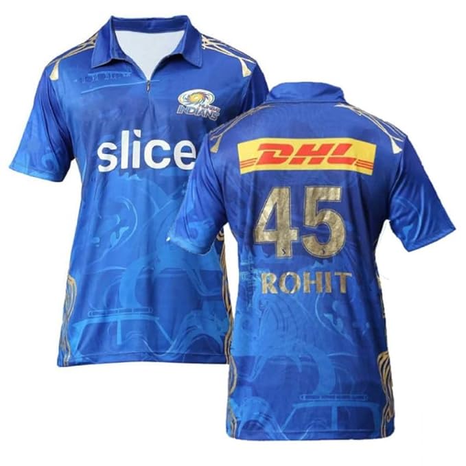 IPL 2024 MI Rohit SHarma 45 Jersey